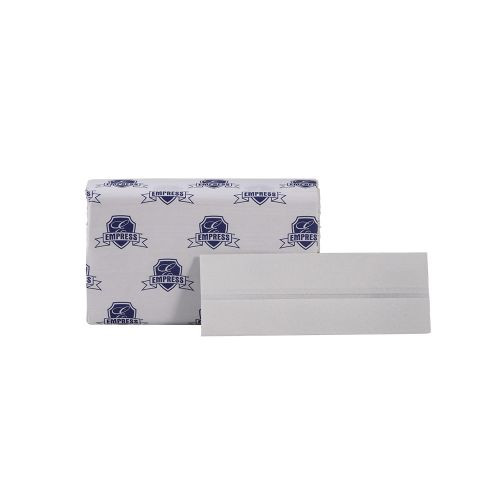 Empress HT 240011 White Cfold Towel 10" X 12.75" White TAD (12 Packs of 200 Sheets Per Case)