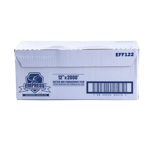 Empress EFF122 12" x 2000' Pvc Cutter Box Film (1 Roll)