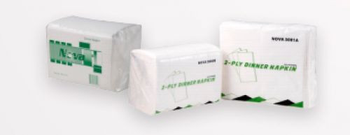 Empress NOVA 3000 Dinner Napkin 1/8 Fold 2 Ply (20 Packs)