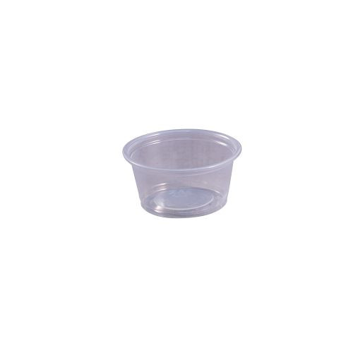 Empress EPC200 Plastic Portion Cup 2 Oz. Clear (50 Packs of 50 Per Case)