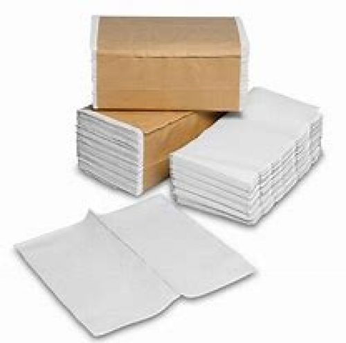 Empress HT 400031 9.06" x 9.45" Natural Single fold Towel (16 Packs of 250 Sheets Per Case)