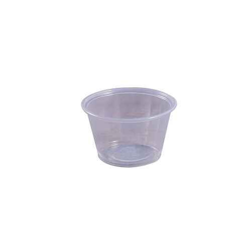 Empress EPC400 Plastic Portion Cup 4 Oz. Clear (50 Packs of 50 Per Case)