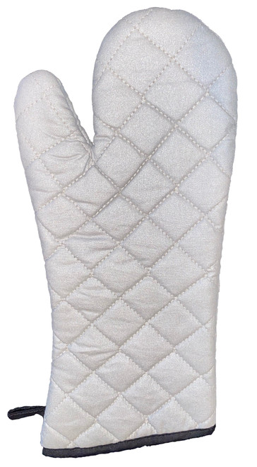 CTC 40-1509 17" Silver Silicone Low Heat Oven Mitt