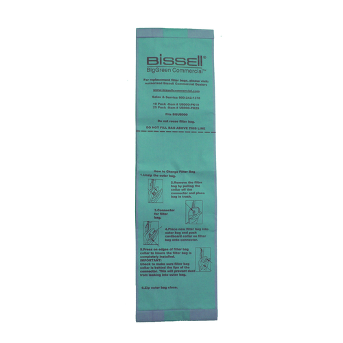 Bissell U8000-PK25 Replacement Bag for BGU8000EW