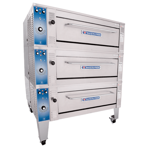 Bakers Pride EP-3-8-3836 55" W Electric Super Deck Series Pizza Deck Oven