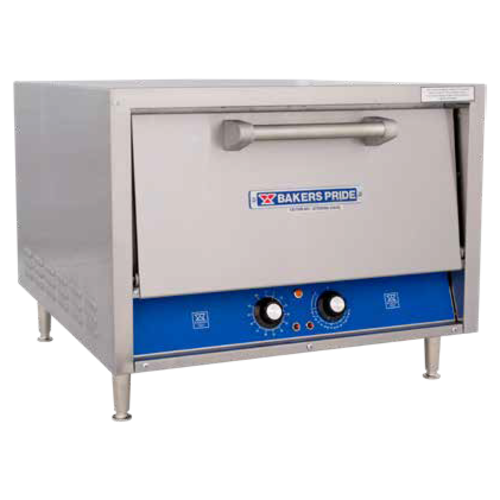 Bakers Pride P24S Single Deck Stainless Steel Countertop HearthBake Series Oven - 208 Volts 2,150 Watts