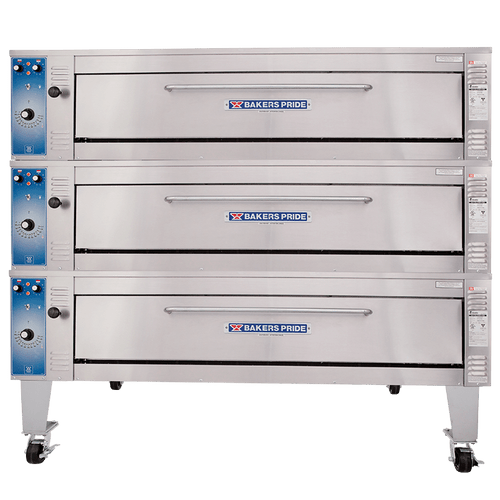 Bakers Pride EP-3-8-5736 74" W Electric Super Deck Series Pizza Deck Oven