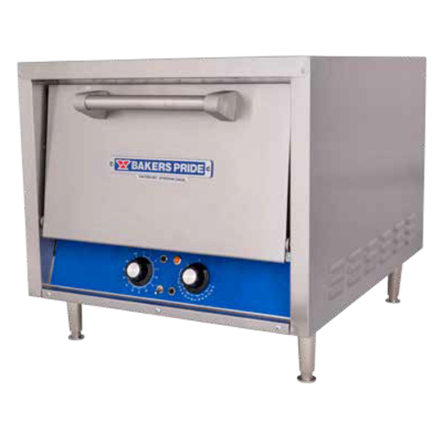 Bakers Pride P18S 23" W Stainless Steel Countertop HearthBake Series Pizza Pretzel Oven - 120 Volts