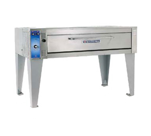 Bakers Pride ER-1-12-5736 74" W Stainless Steel Electric Super Deck Series Bake Roast Deck Oven - 208 Volts