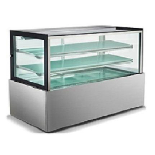 Universal Coolers BCI-72-SC 72" W Stainless Steel Square Bakery Display Case - 115 Volts