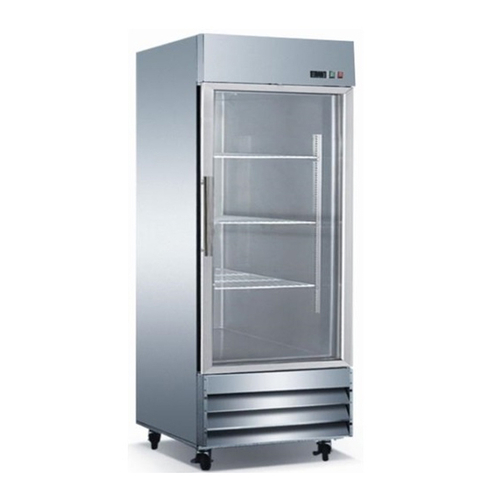 Universal Coolers RICI-30G 30" W Stainless Steel Glass Door Reach-In Refrigerator - 115 Volts 1-Ph