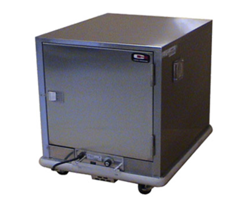 Carter-Hoffmann PH185 30.63" W Stainless Steel Solid Door Mobile Heated Cabinet - 120 Volts