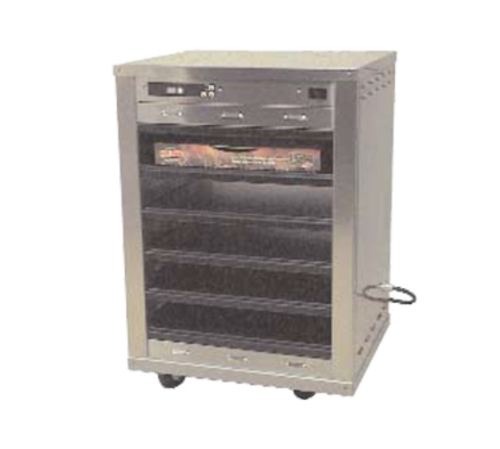 Carter-Hoffmann DF1818-3 3 Boxes Stainless Steel Pass-Through Holding Cabinet for Pizza Boxes - 120 Volts