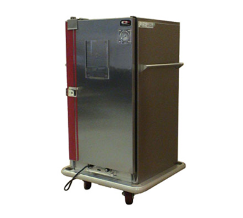 Carter-Hoffmann BB48 60 Covered Plates Stainless Steel Mobile Single Door Classic Carter Banquet Cabinet - 120 Volts