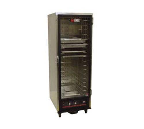 Carter-Hoffmann HL2-5 5 Pairs Glass Door Bottom Mounted hotLOGIX Humidified Holding Cabinet or Heater Proofer-HL2 Series - 120 Volts