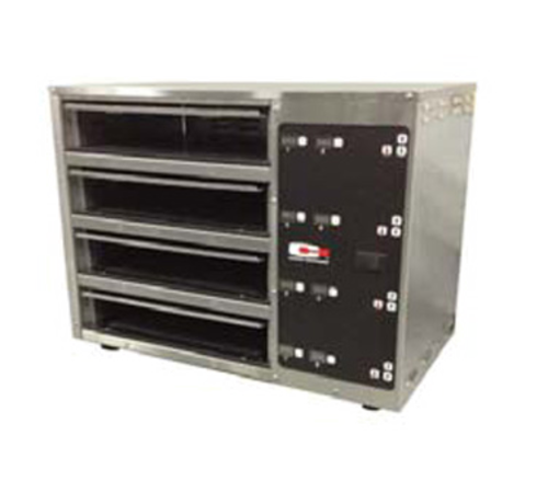 Carter-Hoffmann MC423GS-2T 8 Pans Stainless Steel Programmable Controls Modular Holding Cabinet - 120 Volts