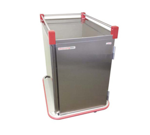 Carter-Hoffmann PSDTT16 16 Trays Stainless Steel Single Door Performance Patient Tray Cart