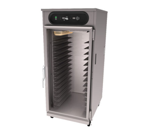 Carter-Hoffmann HL10-14 14 Pans AllAluminum 1 Solid Door hotLogix Dual Humidified Holding Cabinet-HL10 Series - 120 Volts