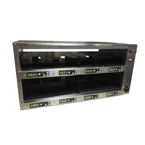 Carter-Hoffmann M223P-2T 4 Pans Stainless Steel Programmable Controls Modular Holding Cabinet - 120 Volts