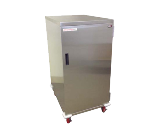 Carter-Hoffmann ESDTT24 24 Trays Stainless Steel Single Door Economy Patient Tray Cart
