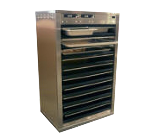 Carter-Hoffmann DF2620-5 5 Pans Stainless Steel Pass-Through Holding Cabinet - 120 Volts