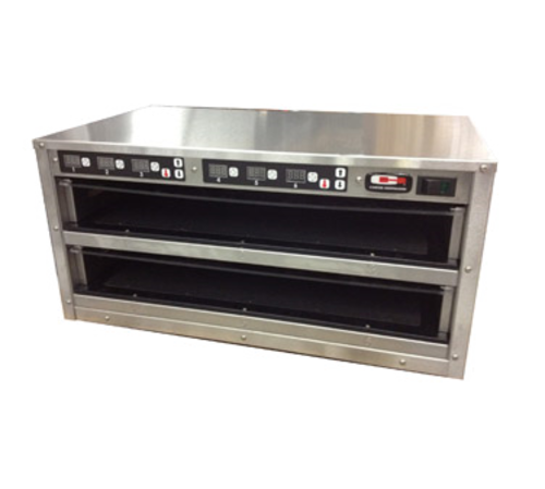 Carter-Hoffmann MC212GS-2T 6 Pans Stainless Steel Programmable Controls Modular Holding Cabinet - 120 Volts