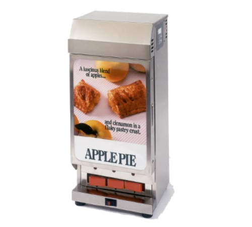 Carter-Hoffmann MDPM4 Stainless Steel 3 Columns Pie Merchandising Cabinet - 120 Volts