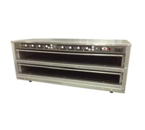 Carter-Hoffmann MZ243GS-2T 31.75" W Stainless Steel Side Loaded Modular Holding Cabinet - 120 Volts