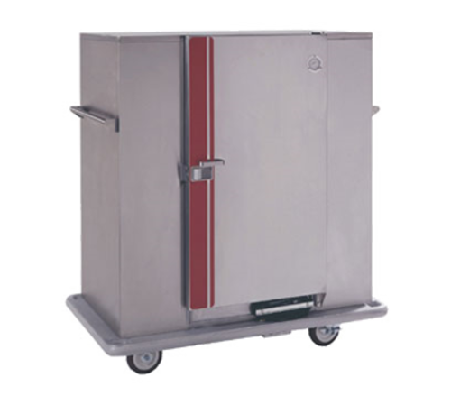 Carter-Hoffmann BB150XX 180 Covered Plates Stainless Steel Mobile Single Door Classic Carter Banquet Cabinet - 120 Volts