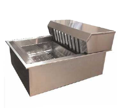 Carter-Hoffmann CNH18LP Stainless Steel 2 Sections Drop-In Crisp N Hold Fried Food Station - 120 Volts 1820 Watts