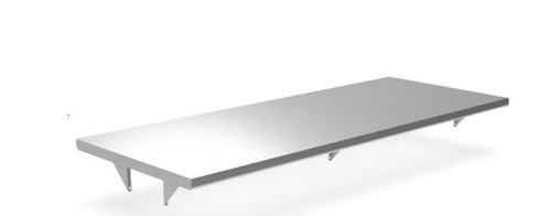 John Boos PTS16K-2496 96"W x 24"D Stainless Steel Pass-Thru Shelf