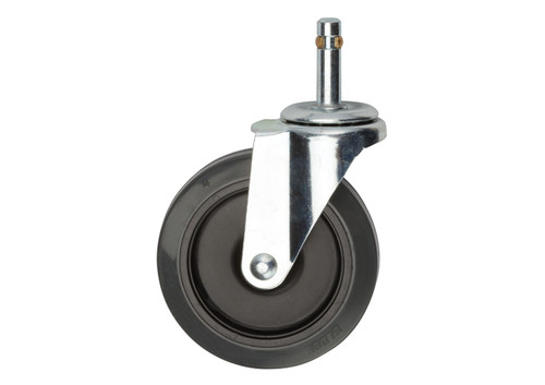 Winco Uc-Wh Caster 4" Dia. 50 Lb. Capacity Swivel Stem Without Brake Steel Plate Plastic Wheel