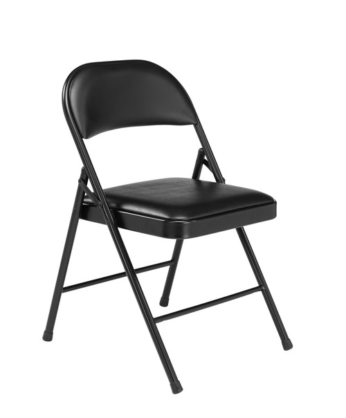 National Public Seating 950 900 Series Vinyl Padded Folding Chair (Pack of 4)