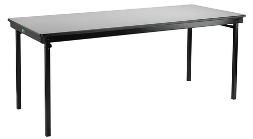 National Public Seating MSFT3048 30" W x 48" D 16-Gauge C-Channel Frame Max Seating Folding Table