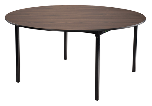 National Public Seating MSFT48RD 29" H x 48" W x 48" D Round Steel Frame Max Seating Folding Table with Securing Leg Clips and Non-Marring Glides