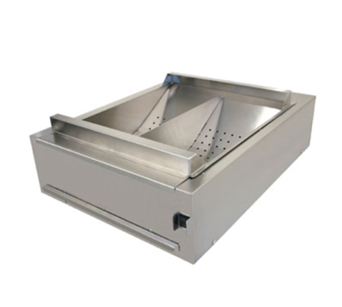 BKI UW-17 17" Stainless Steel Countertop Fried Food Warmer - 120 Volts 1000 Watts
