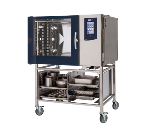 BKI CLBKI-62E 10 Hotel Pan Full Size Stainless Steel Boilerless Electric 62 Series Combi Oven - 208 Volts 3 Phase