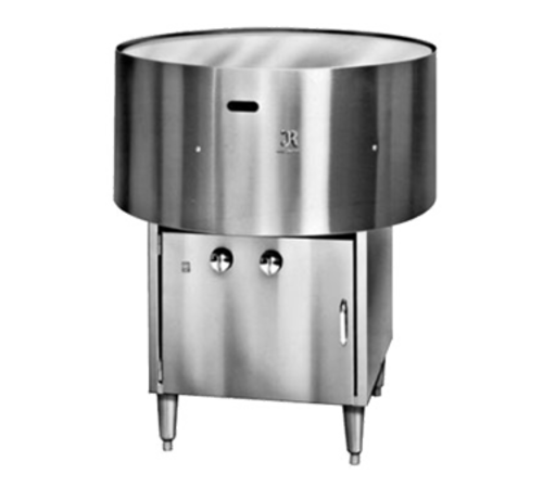 Jade JTRG-48-LP 48" W Liquid Propane Stainless Steel Titan Rotating Tortilla Griddle - 50,000 BTU