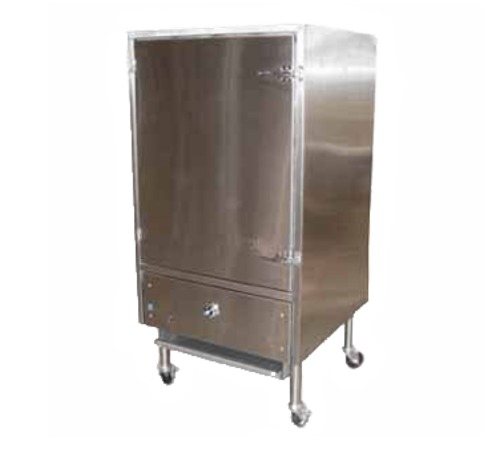 Jade JCBBQ-36-NG Stainless Steel Front and Sides Smoker Natural Gas Titan Chinese Bar-B-Que Oven - 50,000 BTU