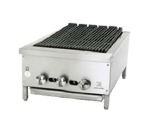 Jade JB-18-NG Countertop Natural Gas Supreme Charbroiler - 45,000 BTU
