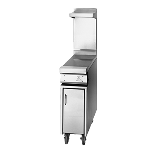 Jade JTPR-36-SD 36" W Stainless Steel Titan Spreader Open Cabinet Base with Insulated Double Wall Door