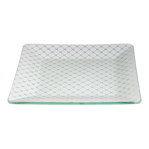 Rosseto GLS032W White Square Zenit Platter