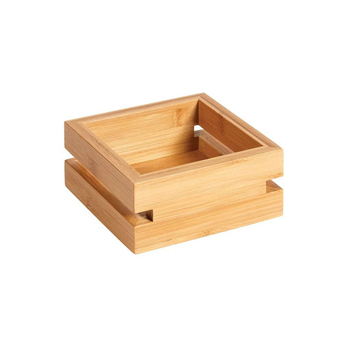 Rosseto BD134 Natural Finish Bamboo Small Square Natura Tray