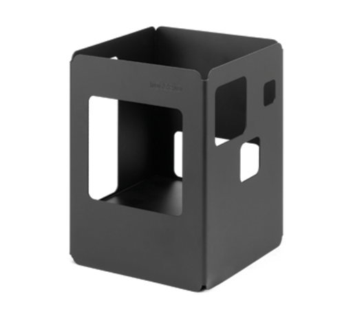 Rosseto SM141 Black Stainless Steel Square Warmer