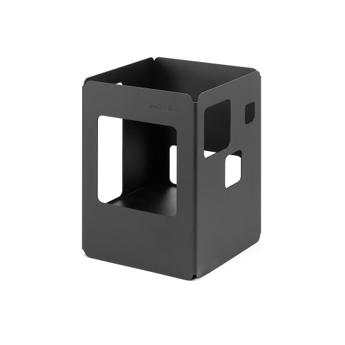 Rosseto SM141 Black Stainless Steel Square Warmer