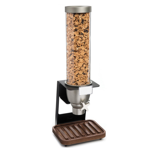 Rosseto EZ518 1.3 Gal. Black Matte Steel Stand Countertop EZ-SERV Dispenser