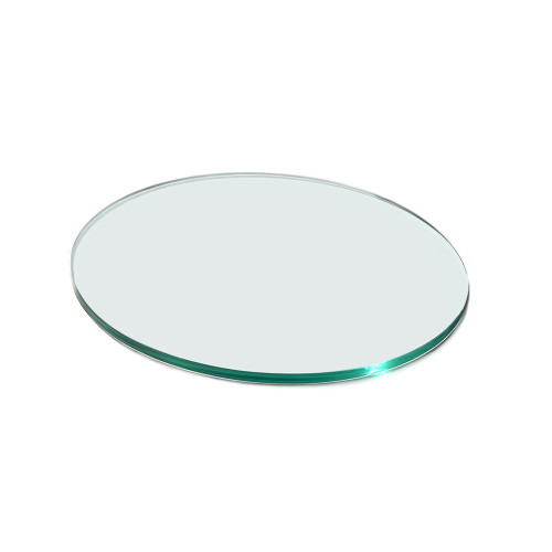 Rosseto GTC50 20" Dia. Clear Round Tempered Glass Display Surface