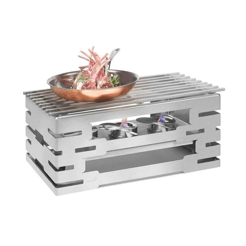 Rosseto SK031 6-Piece Rectangular Multi-Chef Warmer Kit