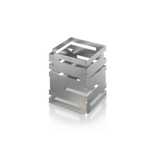 Rosseto D62377 6" W Stainless Steel Square with Protective Coating Skycap Riser