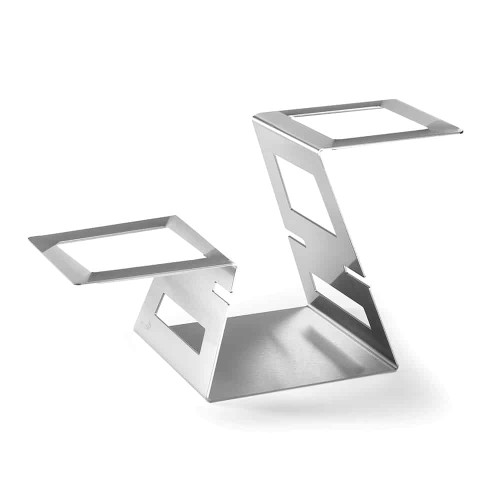 Rosseto SM356 21" x 8" x 12" H 2-Tier Swan Display Riser